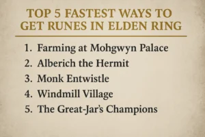 Top 5 Fastest Ways to Get Runes in Elden Ring