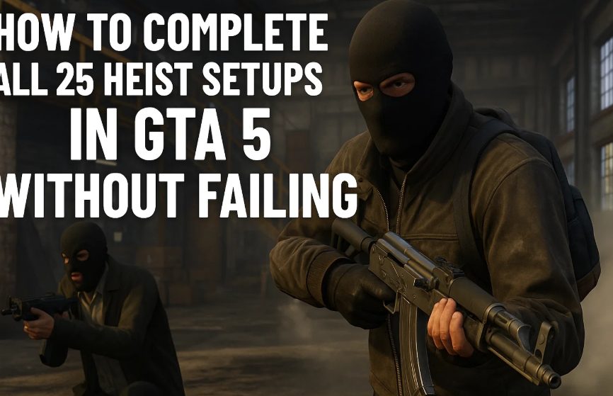 How to Complete All 25 Heist Setups in GTA 5 Without Failing