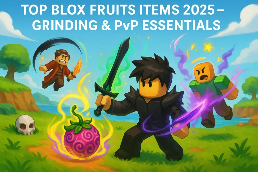 Top Blox Fruits Items 2025 for Grinding and PvP