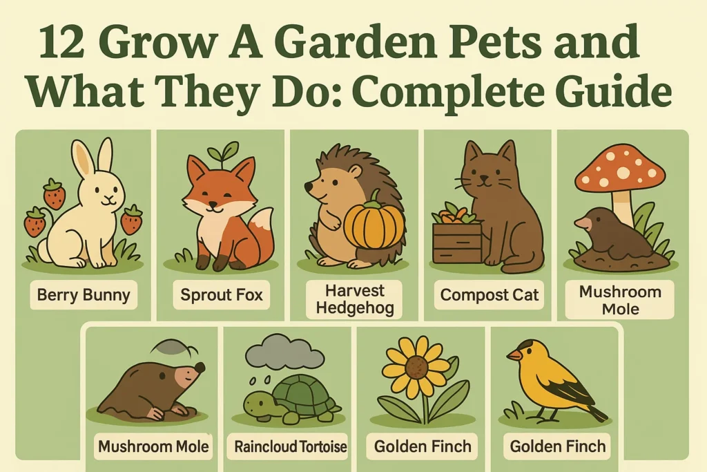 12 Grow A Garden Pets and What They Do: Complete Guide