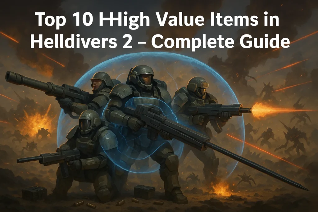 Top 10 High Value Items in Helldivers 2 – Complete Guide