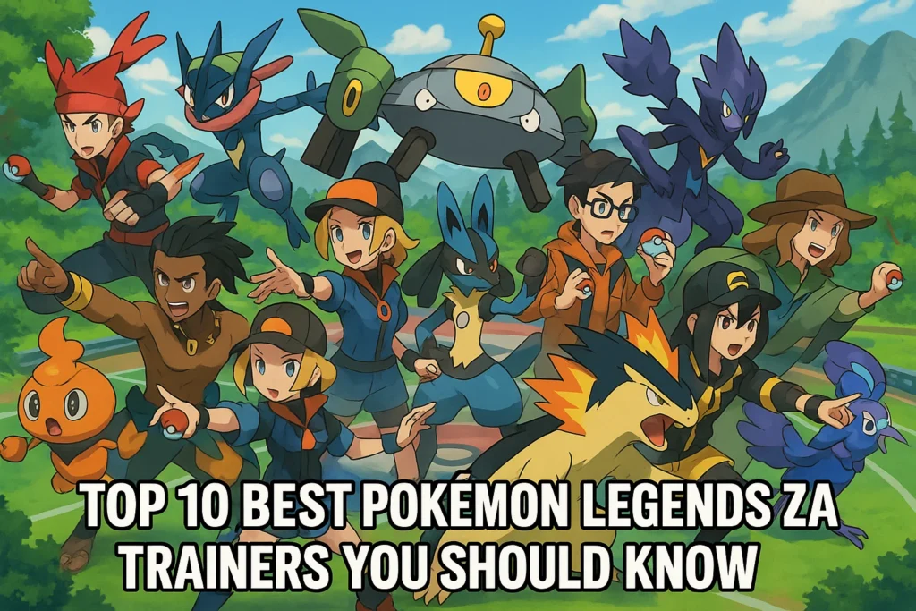 Top 10 Best Pokémon Legends ZA Trainers You Should Know