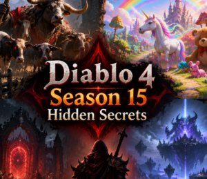 Diablo 4 Season 15 Hidden Secrets: Cow Level, Whimsyshire and Secret Areas