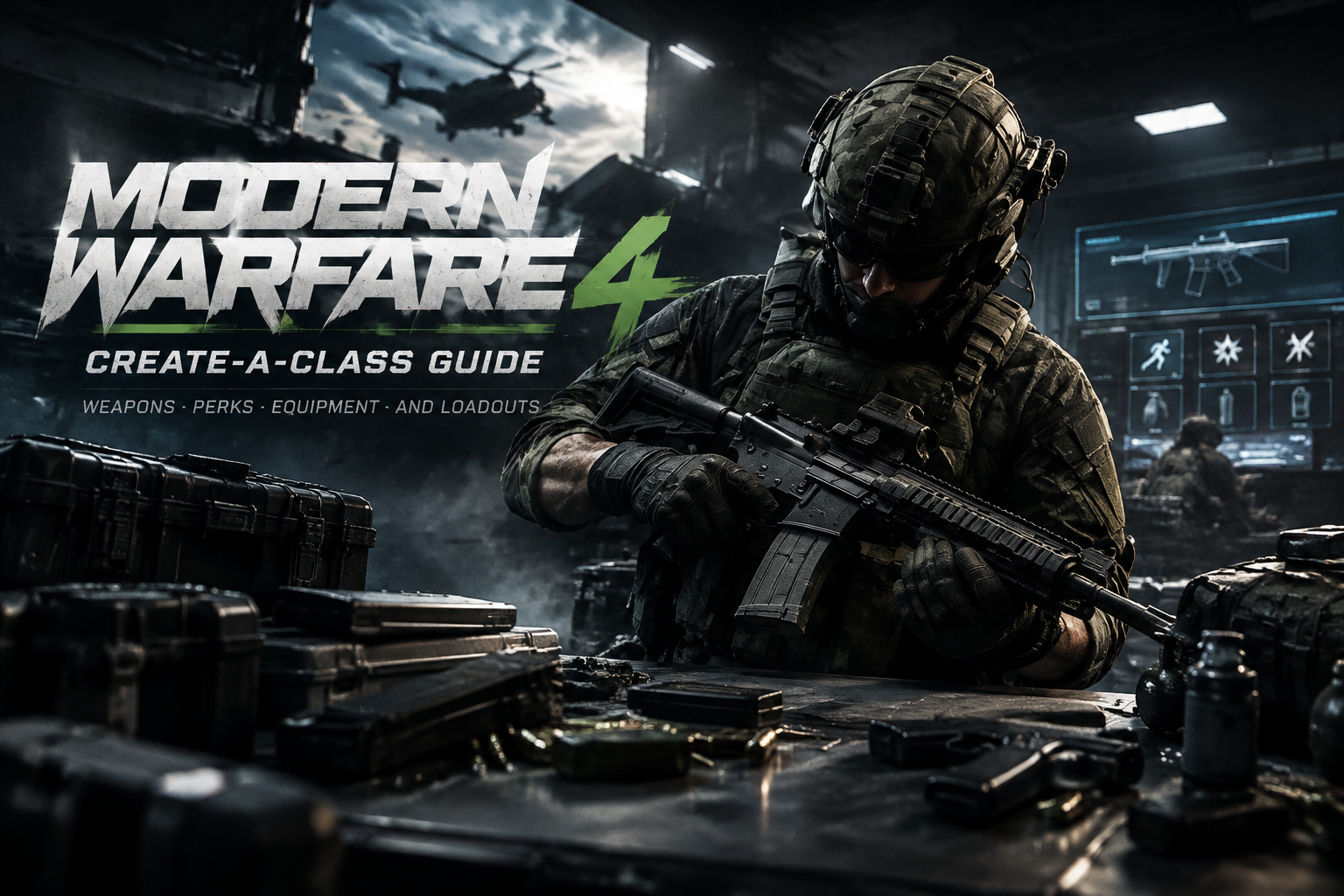 Modern Warfare 4 Create-a-Class Guide: Weapons, Perks, Equipment, and Loadouts